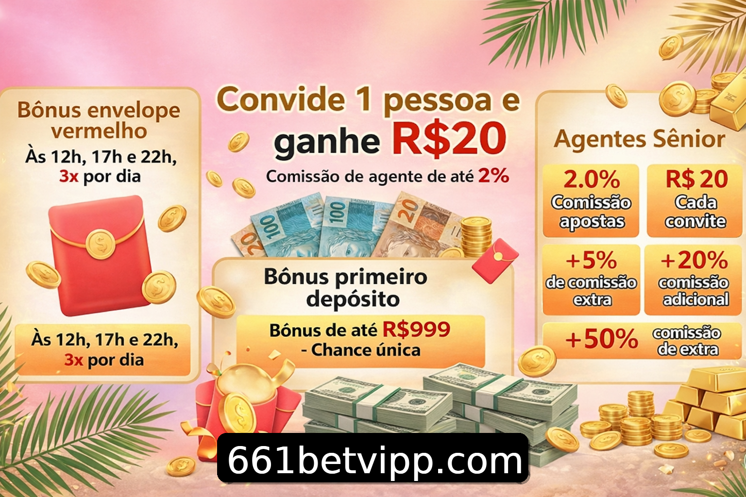 Banner do Bônus do Casino 661bet